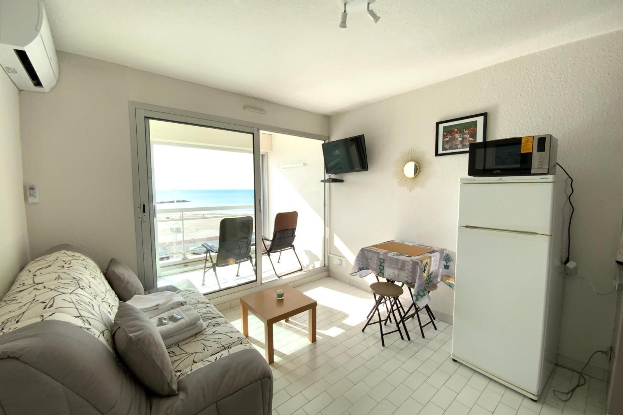 Groomi Le Cap D'Or- Beachfront With Air Conditioning! Palavas-les-Flots Exteriör bild
